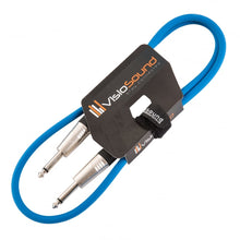 Load image into Gallery viewer, Guitar Lead 6.35mm Mono Jack to Jack / Instrument Cable / Patch Lead / 6 Colours
