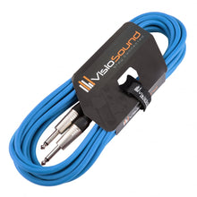 Load image into Gallery viewer, Guitar Lead 6.35mm Mono Jack to Jack / Instrument Cable / Patch Lead / 6 Colours
