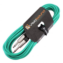 Load image into Gallery viewer, Guitar Lead 6.35mm Mono Jack to Jack / Instrument Cable / Patch Lead / 6 Colours
