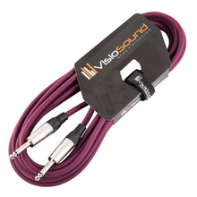 Load image into Gallery viewer, Guitar Lead 6.35mm Mono Jack to Jack / Instrument Cable / Patch Lead / 6 Colours
