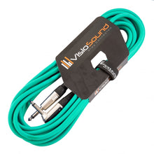 Load image into Gallery viewer, Guitar Lead 6.35mm 1/4&#39; Mono Jack to Angled Jack / Instrument Cable / 6 Colours
