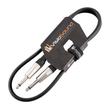 Load image into Gallery viewer, Guitar Lead 6.35mm Mono Jack to Jack / Instrument Cable / Patch Lead / 6 Colours
