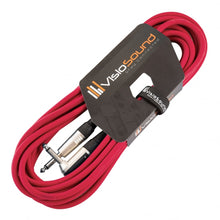 Load image into Gallery viewer, Guitar Lead 6.35mm 1/4&#39; Mono Jack to Angled Jack / Instrument Cable / 6 Colours
