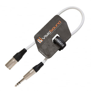 Male XLR to 6.35mm Stereo TRS Jack Lead / Balanced Signal / Audio Speaker Cable