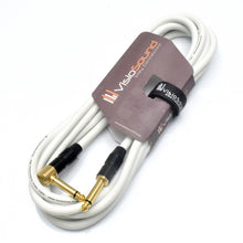 Load image into Gallery viewer, Premium Guitar Bass Lead 6.35mm 1/4&quot; Angled Jack / Pro Noiseless Instrument Cable
