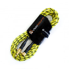 Load image into Gallery viewer, Premium Tweed Guitar Bass Lead / 6.35mm 1/4&quot; Angled Jack / Braided Instrument Cable
