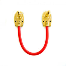 Load image into Gallery viewer, Guitar Patch Lead 6.35mm 1/4 Pancake Angled Jack / Effects Pedal FX Instrument Cable
