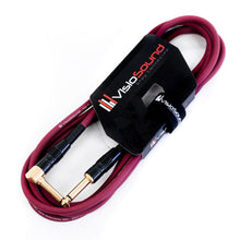 Load image into Gallery viewer, Premium Guitar Bass Lead 6.35mm 1/4&quot; Angled Jack / Pro Noiseless Instrument Cable
