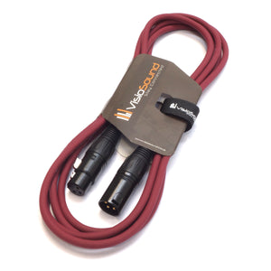 Premium Microphone Lead Male XLR to Female XLR - Pro Noiseless Balanced Cable
